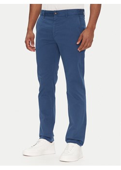 BOSS Chinosy 50510933 Niebieski Slim Fit ze sklepu MODIVO w kategorii Spodnie męskie - zdjęcie 182660398
