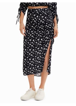 Desigual Spódnica midi Zury 23SWFW17 Czarny Regular Fit ze sklepu MODIVO w kategorii Spódnice - zdjęcie 182660418