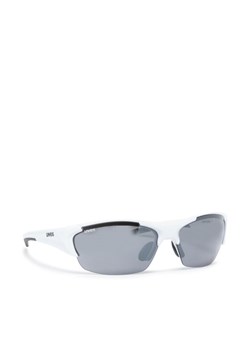 Uvex Okulary przeciwsłoneczne Blaze III S5320468216 Biały ze sklepu MODIVO w kategorii Okulary przeciwsłoneczne męskie - zdjęcie 182660448