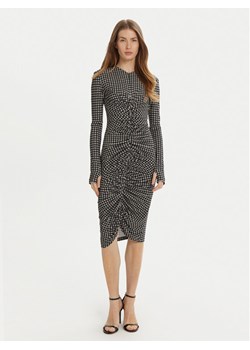 NORMA KAMALI Sukienka codzienna KK3243PLD25657 Szary Slim Fit ze sklepu MODIVO w kategorii Sukienki - zdjęcie 182660457