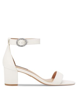 Nine West Sandały WFA2641-1 Biały ze sklepu MODIVO w kategorii Sandały damskie - zdjęcie 182660498