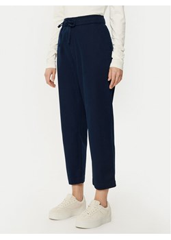 Gap Spodnie materiałowe 883883-06 Granatowy Straight Leg ze sklepu MODIVO w kategorii Spodnie damskie - zdjęcie 182660517