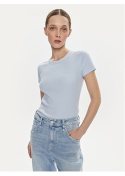 Gap T-Shirt 870883 Błękitny Slim Fit ze sklepu MODIVO w kategorii Bluzki damskie - zdjęcie 182660667