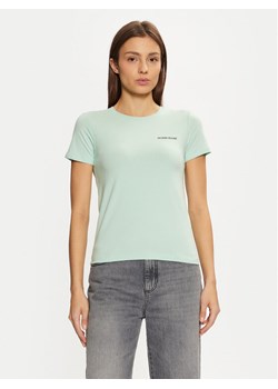 Guess T-Shirt W4YI02 J1314 Zielony Regular Fit ze sklepu MODIVO w kategorii Bluzki damskie - zdjęcie 182660705