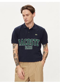 Lacoste Polo PH7419 Granatowy Regular Fit ze sklepu MODIVO w kategorii T-shirty męskie - zdjęcie 182660717