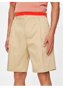United Colors Of Benetton Szorty materiałowe 4HA9U900S Beżowy Regular Fit ze sklepu MODIVO w kategorii Spodenki męskie - zdjęcie 182660768