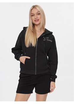 Guess Bluza W4RQ05 K9Z21 Czarny Regular Fit ze sklepu MODIVO w kategorii Bluzy damskie - zdjęcie 182660858