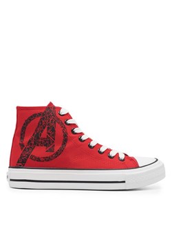 Marvel Trampki MARVEL 100-BP40-SS23-300D100 Czerwony ze sklepu MODIVO w kategorii Trampki dziecięce - zdjęcie 182660915