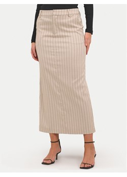 Kaffe Spódnica midi Agathe 10508753 Beżowy Regular Fit ze sklepu MODIVO w kategorii Spódnice - zdjęcie 182660998