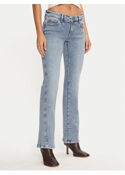 Gina Tricot Jeansy 22839 Niebieski Flare Fit ze sklepu MODIVO w kategorii Jeansy damskie - zdjęcie 182661069