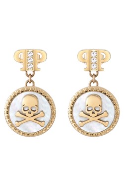 PHILIPP PLEIN Kolczyki Plein Mini Logo PJ2EA08EU Złoty ze sklepu MODIVO w kategorii Kolczyki - zdjęcie 182661245