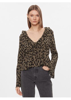 Brave Soul Bluzka LWT-272MINDY Brązowy Regular Fit - id: 0000303350819 - marki BRAVE SOUL - 182661266 Brave Soul Bluzka LWT-272MINDY Brązowy Regular Fit ze sklepu MODIVO w kategorii Bluzki damskie - zdjęcie 182661266