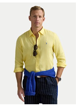 Polo Ralph Lauren Koszula 710968915011 Żółty Slim Fit ze sklepu MODIVO w kategorii Koszule męskie - zdjęcie 182661345