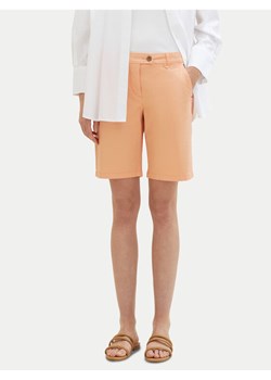 Tom Tailor Szorty materiałowe 1040694 Koralowy Regular Fit ze sklepu MODIVO w kategorii Szorty - zdjęcie 182661408