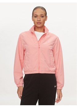 Tommy Jeans Wiatrówka Essential DW0DW18139 Różowy Regular Fit ze sklepu MODIVO w kategorii Kurtki damskie - zdjęcie 182661409