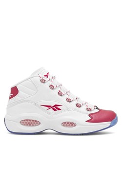 Reebok Sneakersy Question Mid 100074721 Biały ze sklepu MODIVO w kategorii Buty sportowe męskie - zdjęcie 182661458