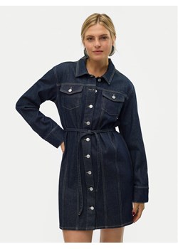 Vero Moda Sukienka jeansowa Oda 10321127 Granatowy Regular Fit ze sklepu MODIVO w kategorii Sukienki - zdjęcie 182661517