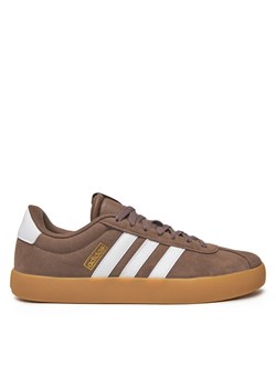 adidas Sneakersy VL Court 3.0 JP7536 Brązowy ze sklepu MODIVO w kategorii Buty sportowe męskie - zdjęcie 182661536