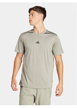 adidas Koszulka techniczna Designed for Training Adistrong IS3838 Zielony Slim Fit ze sklepu MODIVO w kategorii T-shirty męskie - zdjęcie 182661576