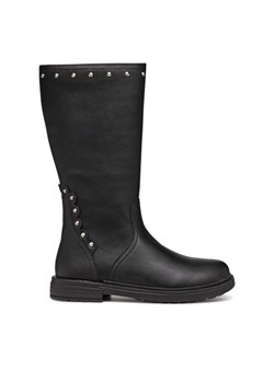 Geox Kozaki Eclair J469QD 000BC C9999 S Czarny ze sklepu MODIVO w kategorii Buty zimowe dziecięce - zdjęcie 182661628