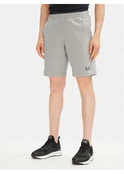 EA7 Emporio Armani Szorty sportowe 8NPS65 PJVRZ 3905 Szary ze sklepu MODIVO w kategorii Spodenki męskie - zdjęcie 182661759