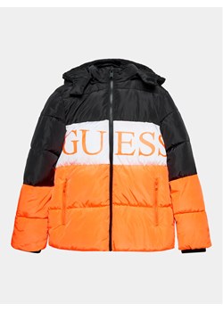 Guess Kurtka puchowa L3BL02 WB240 Kolorowy Regular Fit ze sklepu MODIVO w kategorii Kurtki chłopięce - zdjęcie 182661805