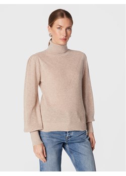 Ba&sh Sweter Eden 1H22EDEN Beżowy Regular Fit ze sklepu MODIVO w kategorii Swetry damskie - zdjęcie 182661936