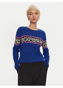 LOLA CASADEMUNT Sweter LF2411020 Niebieski Regular Fit ze sklepu MODIVO w kategorii Swetry damskie - zdjęcie 182661947