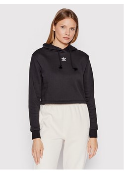 adidas Bluza adicolor Essentials HM1829 Czarny Relaxed Fit ze sklepu MODIVO w kategorii Bluzy damskie - zdjęcie 182662147