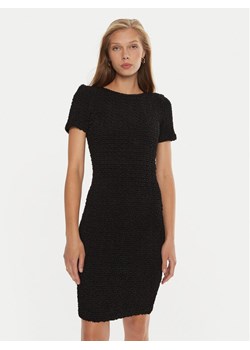 DKNY Sukienka codzienna DD4E1B89 Czarny Regular Fit ze sklepu MODIVO w kategorii Sukienki - zdjęcie 182662277