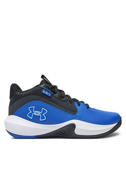 Under Armour Buty do koszykówki Ua Gs Lockdown 7 3028513-401 Niebieski ze sklepu MODIVO w kategorii Buty sportowe dziecięce - zdjęcie 182662467
