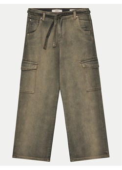 Guess Jeansy J5RA13 D5J40 Złoty Relaxed Fit ze sklepu MODIVO w kategorii Spodnie dziewczęce - zdjęcie 182662696