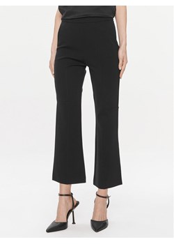 Max Mara Leisure Spodnie materiałowe Glasgow 2416781017 Czarny Regular Fit ze sklepu MODIVO w kategorii Spodnie damskie - zdjęcie 182662727