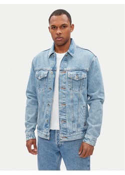 Pepe Jeans Kurtka jeansowa Pinners PM402715 Niebieski Regular Fit ze sklepu MODIVO w kategorii Kurtki męskie - zdjęcie 182662775