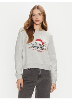ONLY Bluza Yda Xmas 15270956 Szary Regular Fit ze sklepu MODIVO w kategorii Bluzy damskie - zdjęcie 182662786
