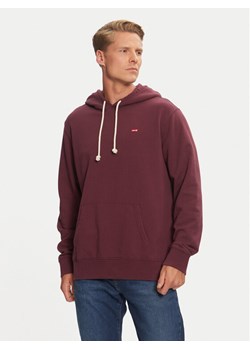 Levi's® Bluza Original Housemark 34581-0044 Bordowy Regular Fit ze sklepu MODIVO w kategorii Bluzy męskie - zdjęcie 182662858