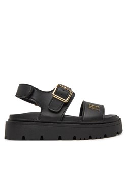 Tommy Hilfiger Sandały T3A2-33785-0326 M Czarny ze sklepu MODIVO w kategorii Sandały dziecięce - zdjęcie 182662906
