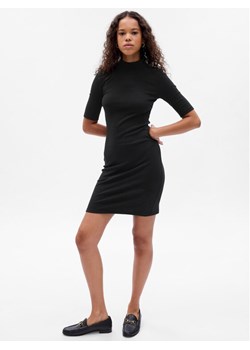 Gap Sukienka dzianinowa 792860-01 Czarny Slim Fit ze sklepu MODIVO w kategorii Sukienki - zdjęcie 182662968