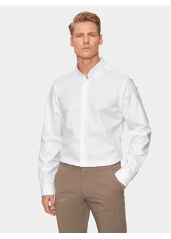 Calvin Klein Koszula K10K113211 Biały Slim Fit ze sklepu MODIVO w kategorii Koszule męskie - zdjęcie 182663076