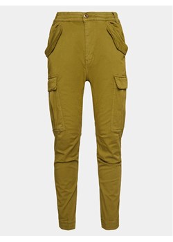 Alpha Industries Joggery Airman 188201 Zielony Tapered Fit ze sklepu MODIVO w kategorii Spodnie męskie - zdjęcie 182663099