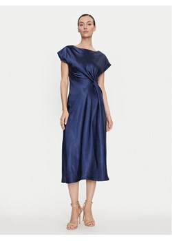 Dixie Sukienka koktajlowa ALAZJID Granatowy Regular Fit ze sklepu MODIVO w kategorii Sukienki - zdjęcie 182663228