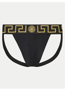 Versace Slipy Jock Strap AUU01017 1A10011 Czarny ze sklepu MODIVO w kategorii Majtki męskie - zdjęcie 182663247