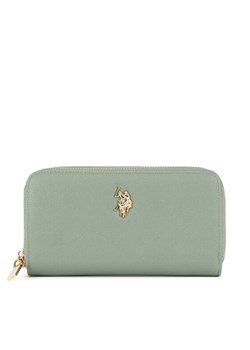 U.S. Polo Assn. Portfel BIUXT8382WVP Khaki ze sklepu MODIVO w kategorii Portfele damskie - zdjęcie 182663329