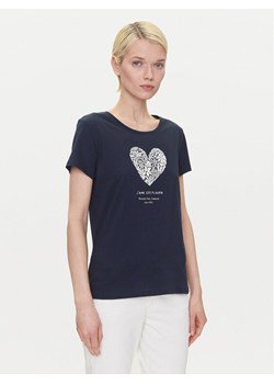 Mustang T-Shirt Alma 1016156 Granatowy Regular Fit ze sklepu MODIVO w kategorii Bluzki damskie - zdjęcie 182663338