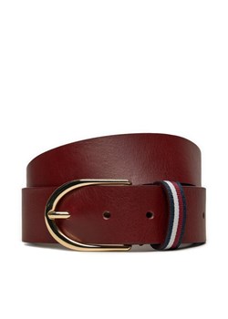 Tommy Hilfiger Pasek Damski AW0AW16596 Czerwony ze sklepu MODIVO w kategorii Paski damskie - zdjęcie 182663357