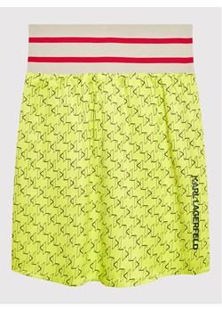 Karl Lagerfeld Kids Spódnica Z13084 S Zielony Regular Fit ze sklepu MODIVO w kategorii Spódnice dziewczęce - zdjęcie 182663376