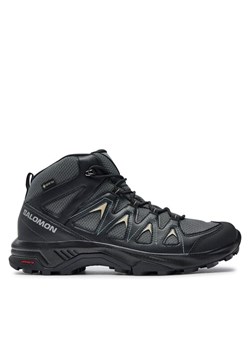 Salomon Trekkingi X Braze Mid Gore-Tex L47430500 Czarny ze sklepu MODIVO w kategorii Buty trekkingowe męskie - zdjęcie 182663377