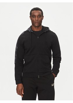 EA7 Emporio Armani Bluza 7M000209 AF12660 UC001 Czarny Modern Fit ze sklepu MODIVO w kategorii Bluzy męskie - zdjęcie 182663409