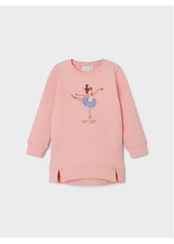 NAME IT Bluza Tinna 13226404 Różowy Regular Fit ze sklepu MODIVO w kategorii Bluzy dziewczęce - zdjęcie 182663419