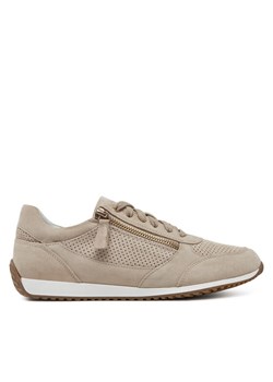 Geox Sneakersy D Calithe D36N0A 00022 C6738 Beżowy ze sklepu MODIVO w kategorii Buty sportowe damskie - zdjęcie 182663617